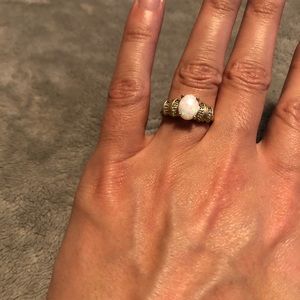 Gold & Opal Ring